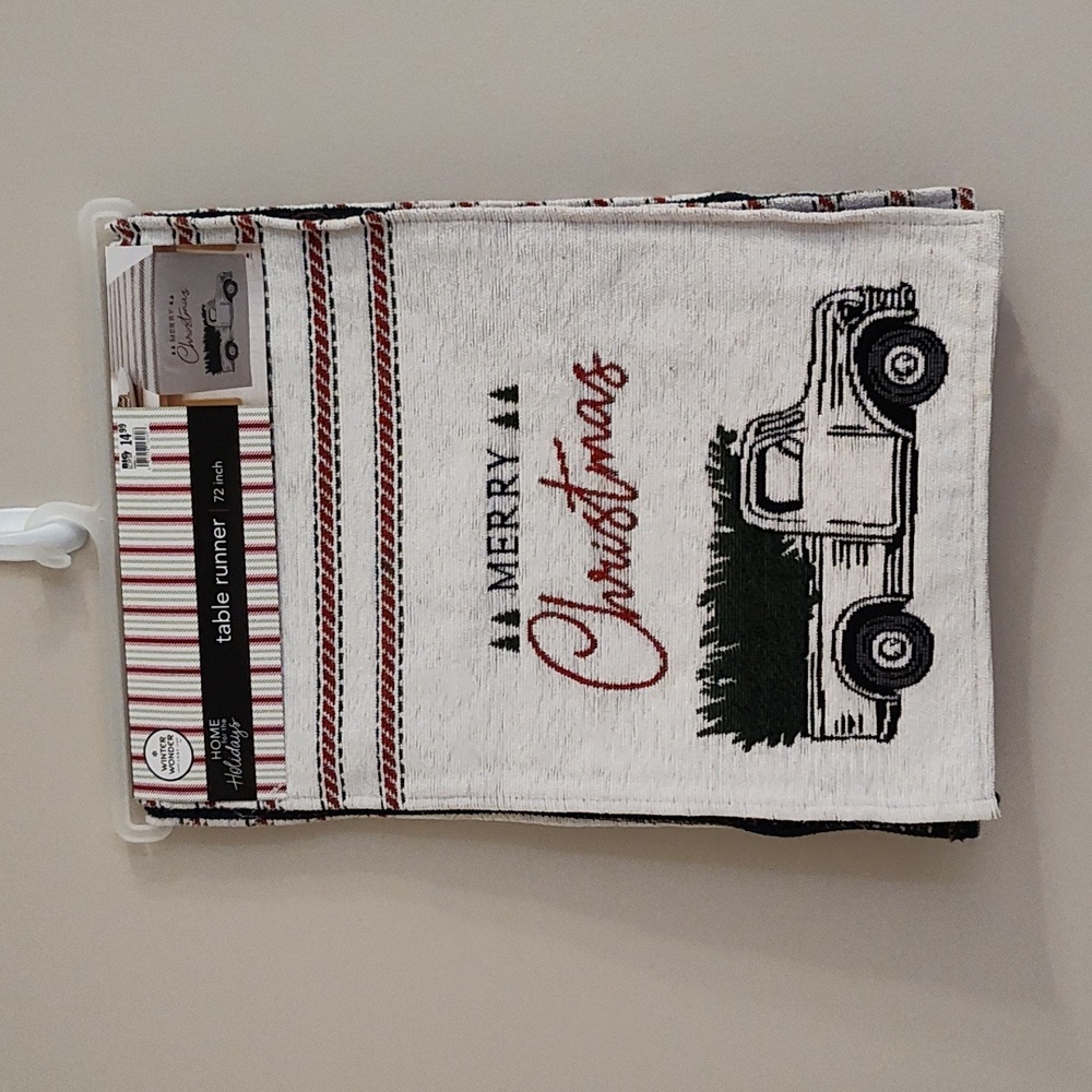 Home For Holidays Table Runner